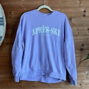 Garage Apres-Ski Oversized Crewneck